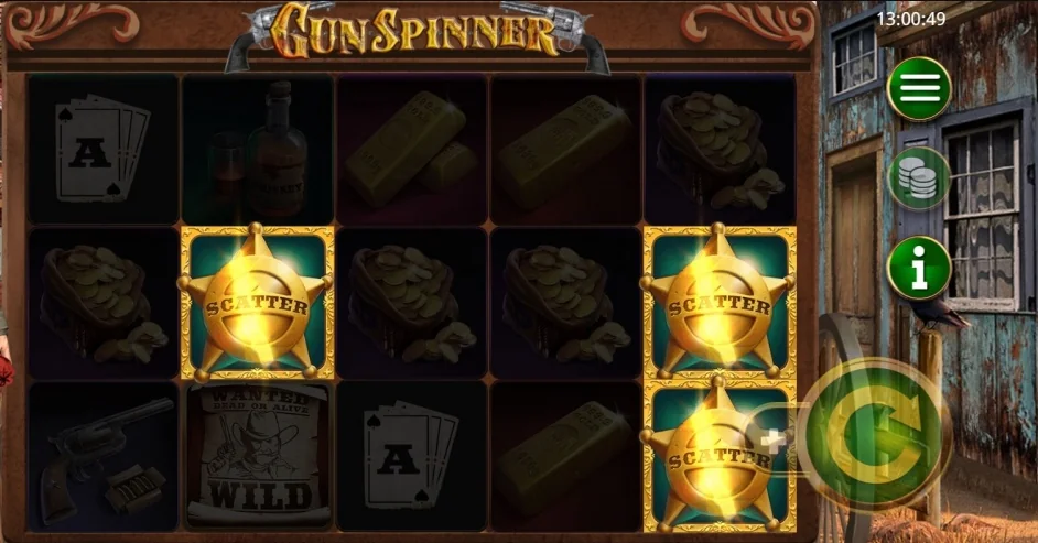 Spin scatter symbols gameplay.